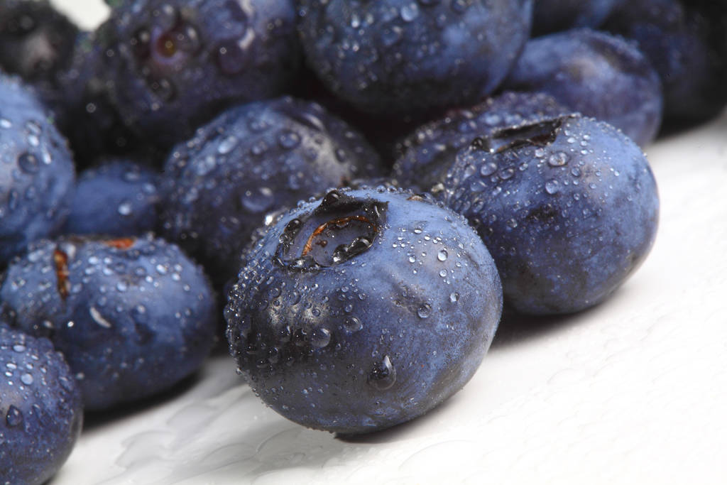 Berries close-up shot, conceito alimentar saudável - Foto, Imagem