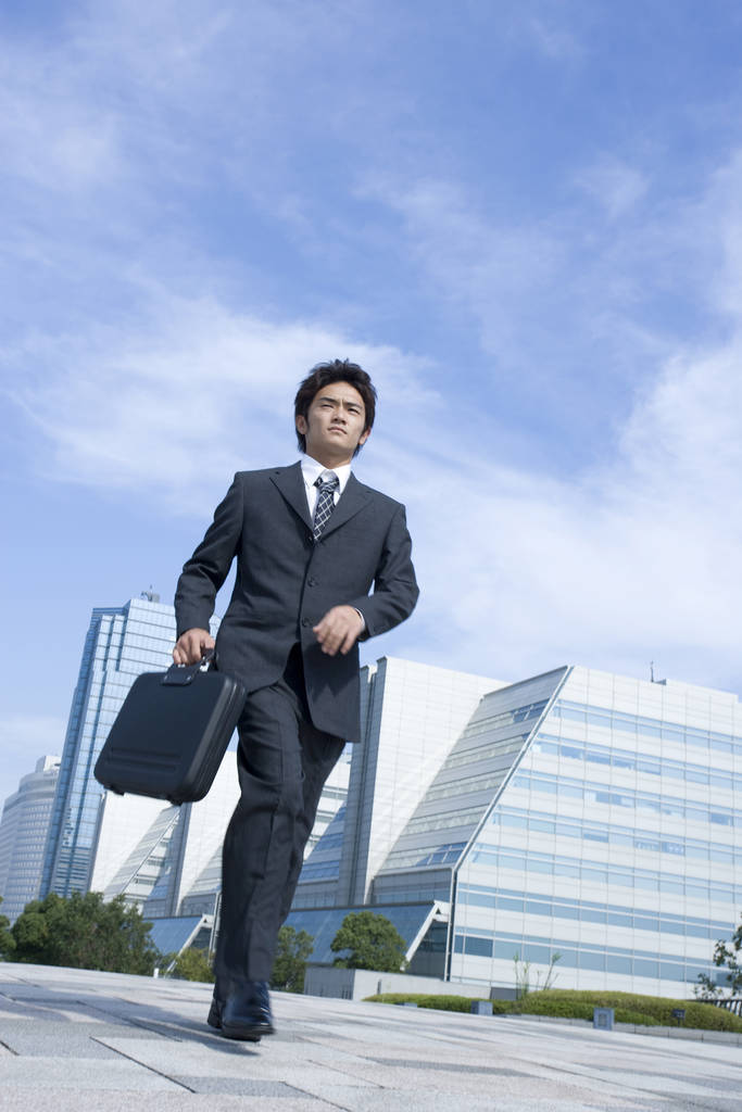 Японский офисный работник - Фото, изображение