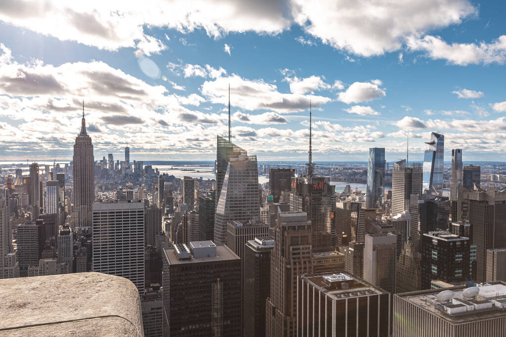 amazing view of New York City skyline  - Photo, Image