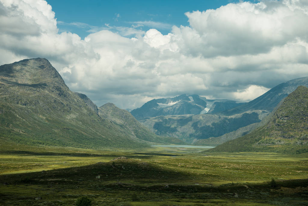 Landschaftlich reizvoller Blick auf Norwegen im Sommer - Foto, Bild