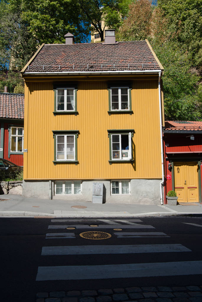 belle architecture d'Oslo, Norvège
  - Photo, image