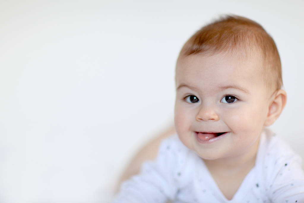 Πορτρέτο του χαμογελαστού μωρού - Φωτογραφία, εικόνα