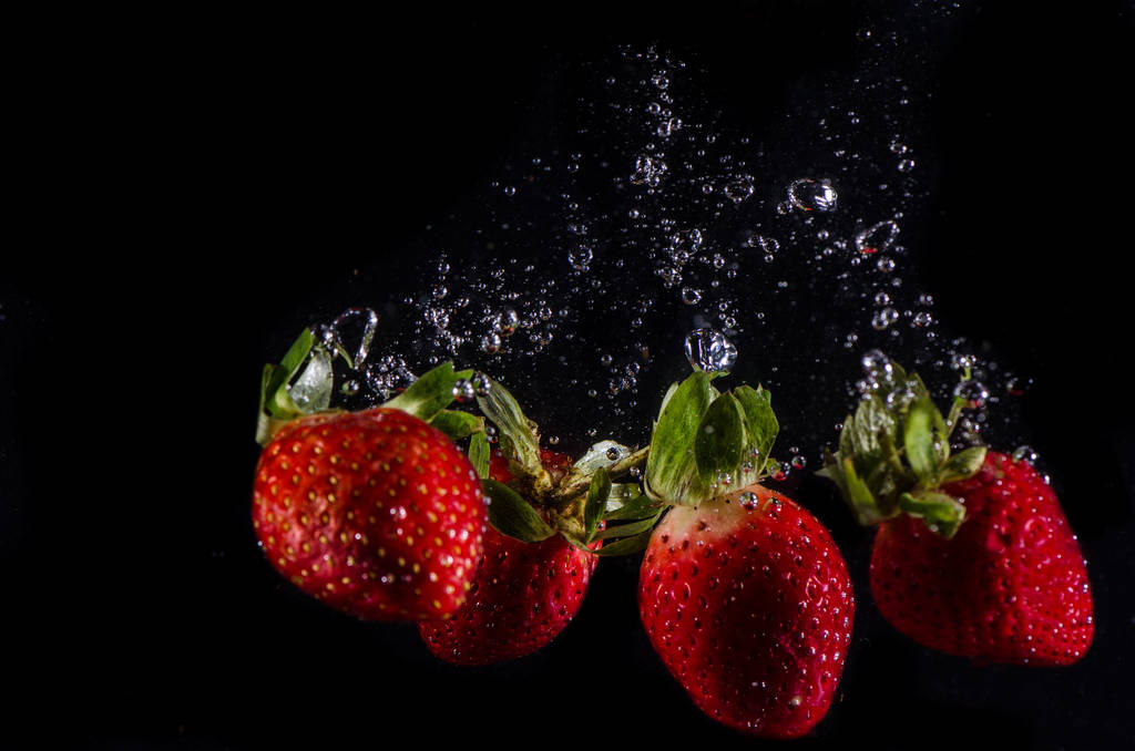 Berry primo piano shot, concetto di cibo sano - Foto, immagini