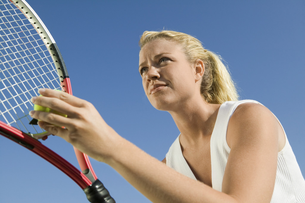 Jugadora de tenis femenina
 - Foto, imagen