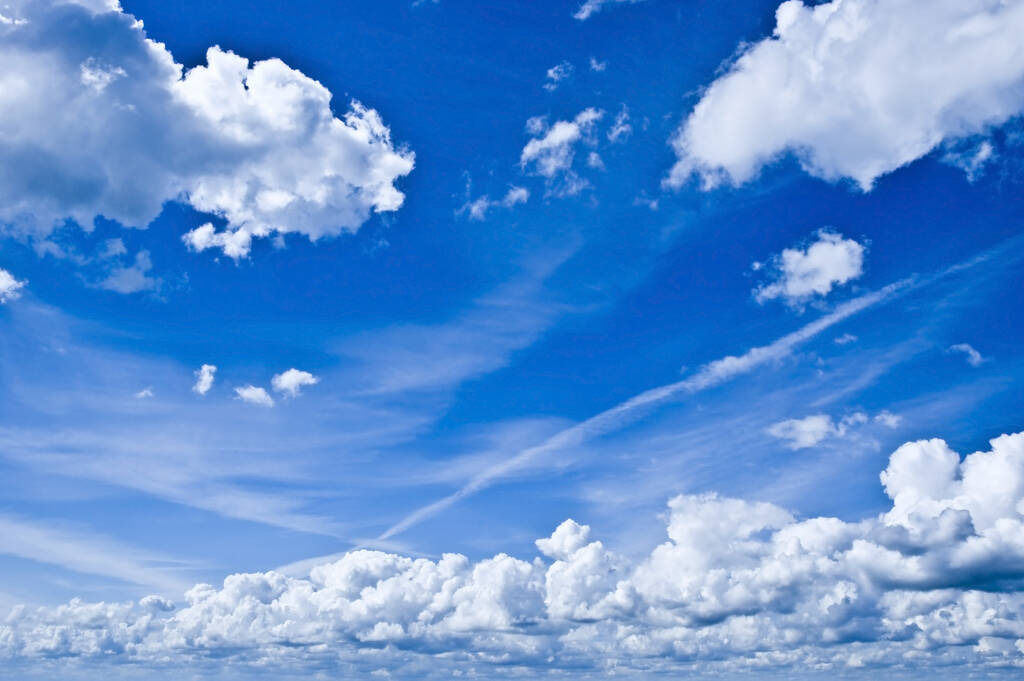 cielo azul fondo natural - Foto, Imagen