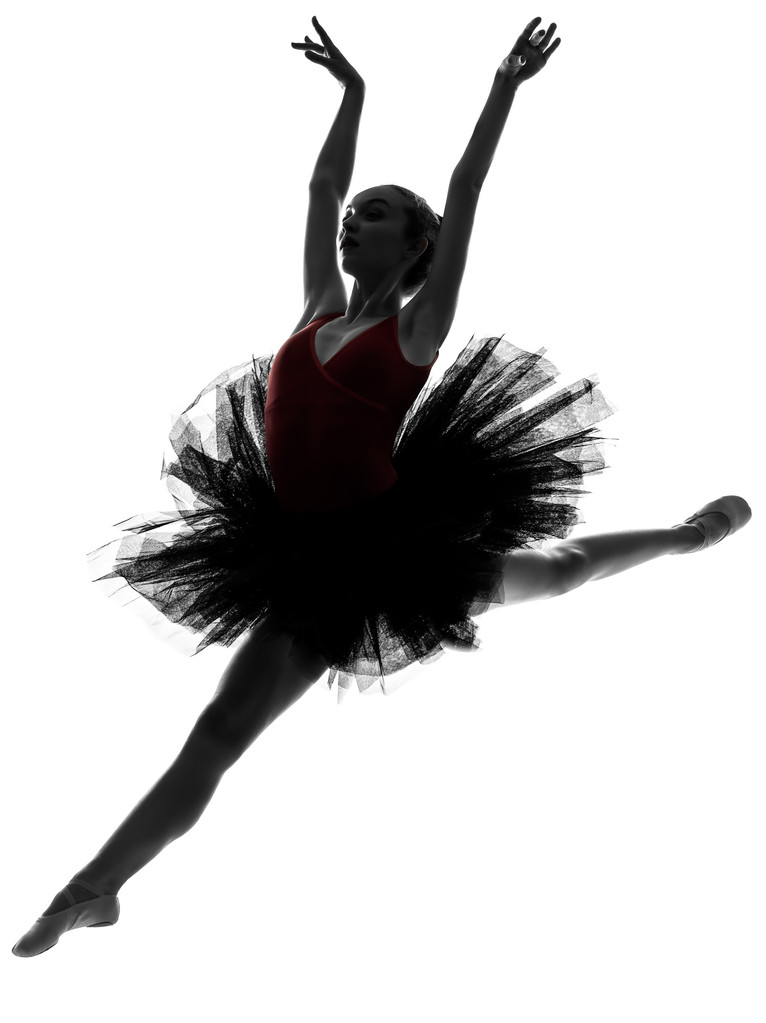 junge Ballerina Balletttänzerin beim Tanzen - Foto, Bild