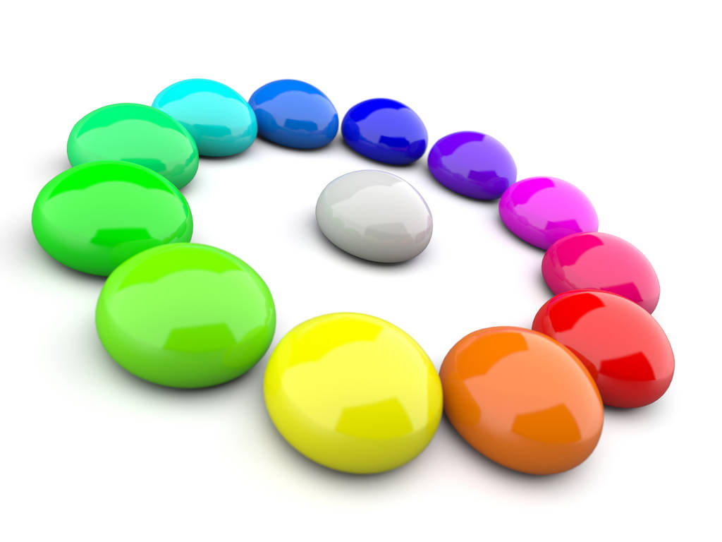 Тривимірне коло кольорів від краплі 4
 - Фото, зображення