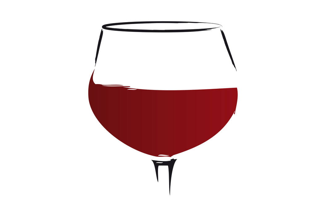 Velké sklenice na víno a karafa  - Fotografie, Obrázek