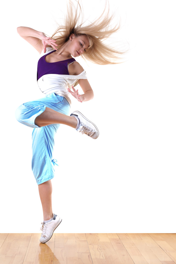 Жінка сучасна спортивна танцівниця
 - Фото, зображення