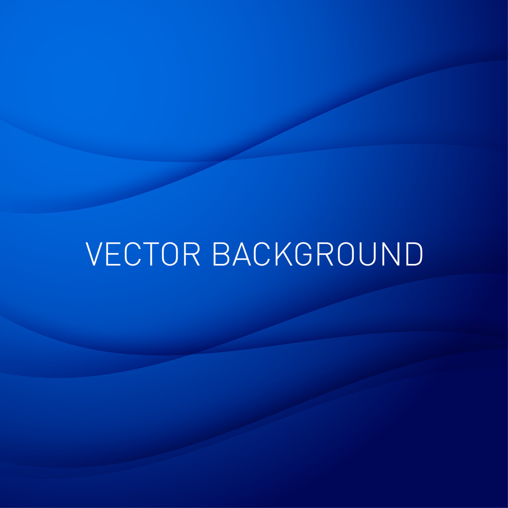 abstract blue vector achtergrond met plaats voor tekst. - Vector, afbeelding