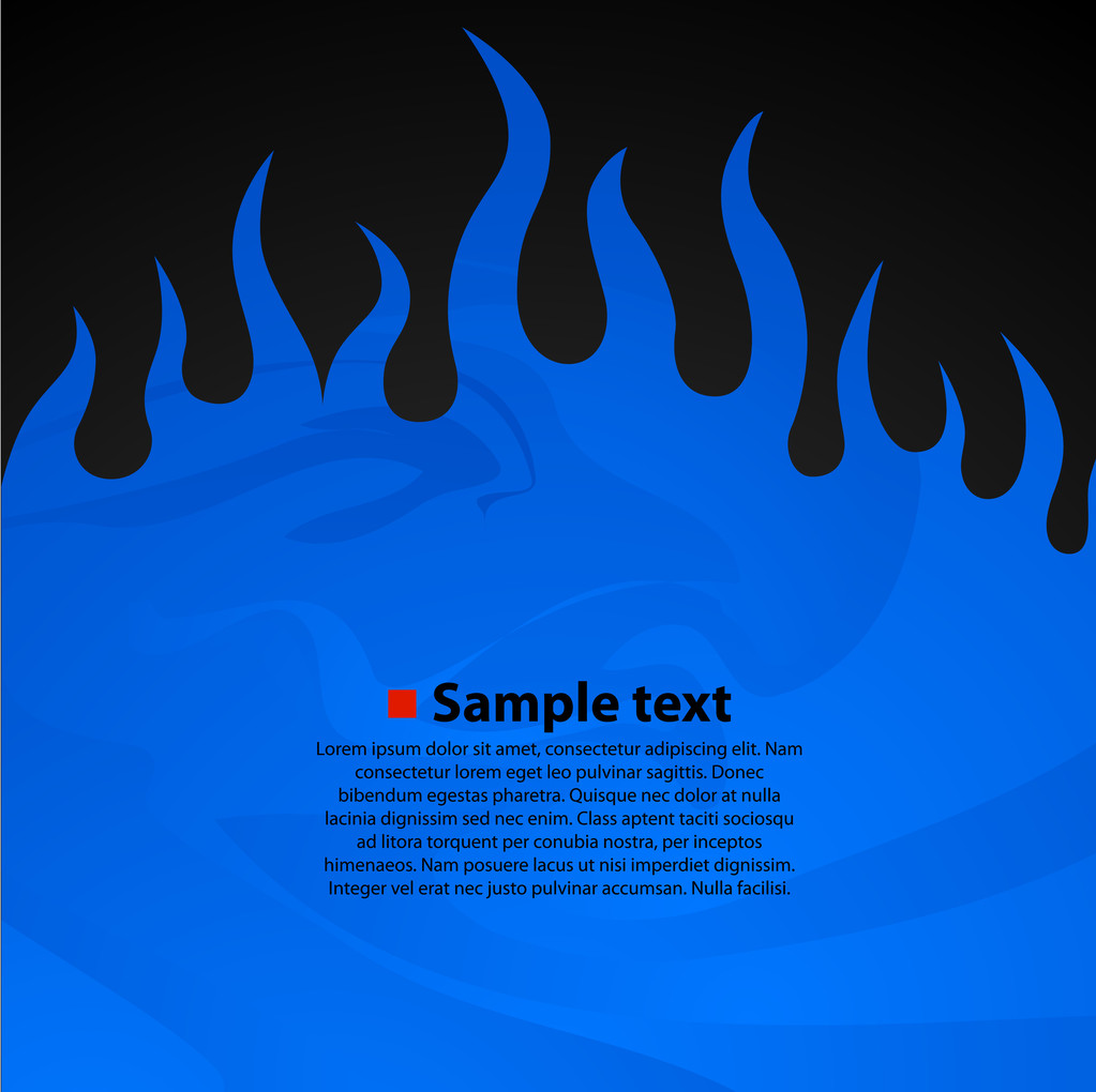 Fire vector background - Vector, Image