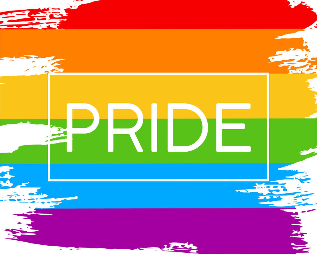 Флаг гордости ЛГБТ в векторном формате
 - Вектор,изображение