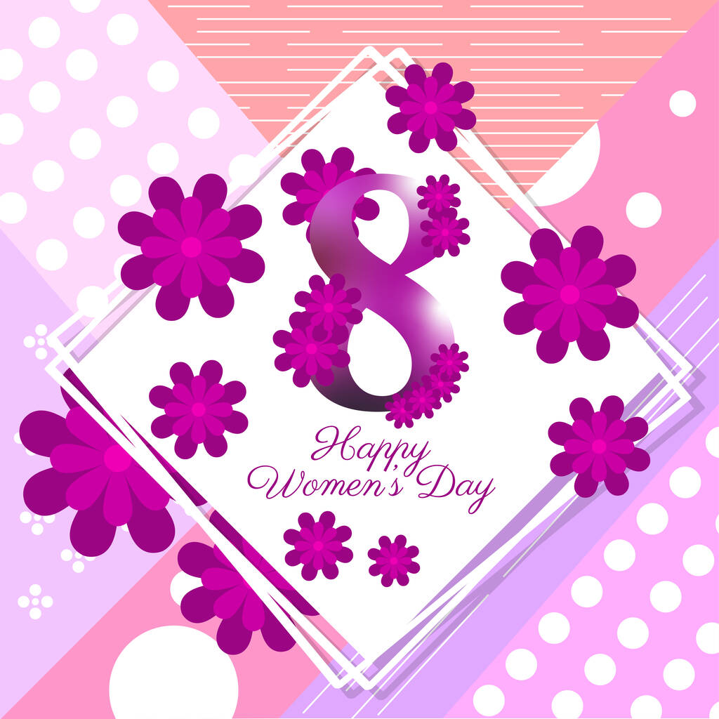 Happy mother day card - Vector, Image