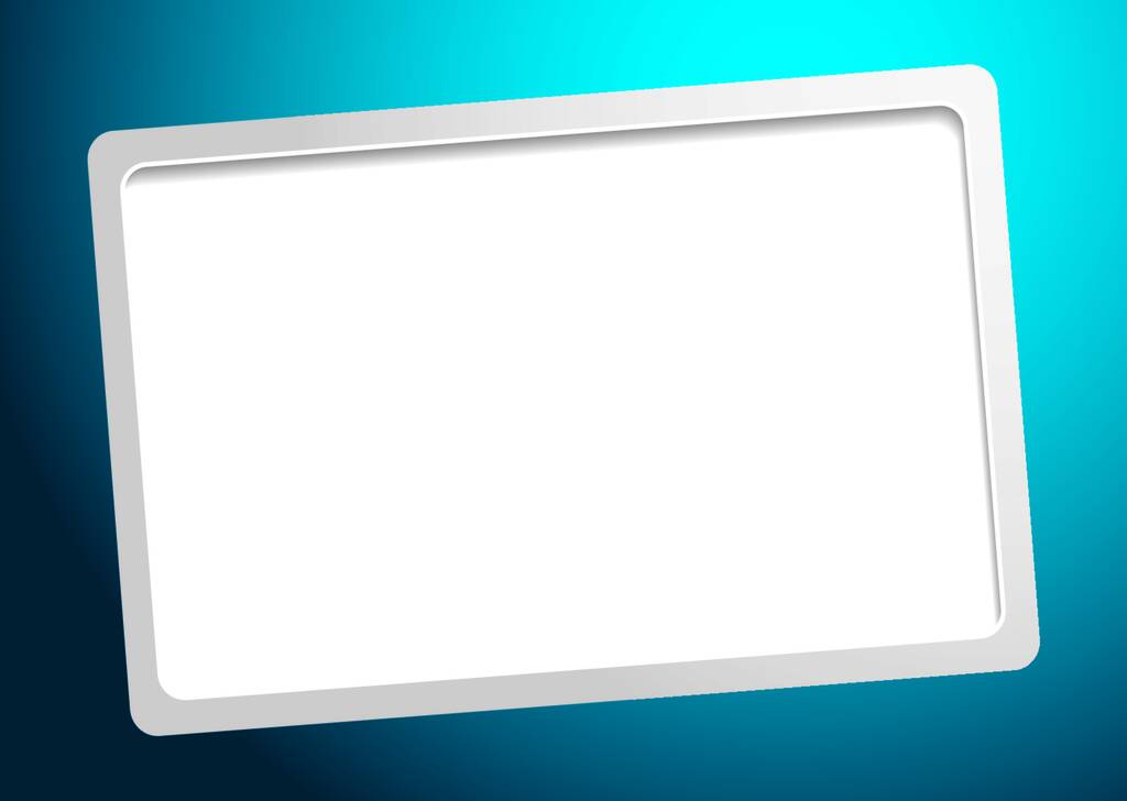 Sininen tausta valkoinen käyntikortti malli ja varjo
 - Vektori, kuva