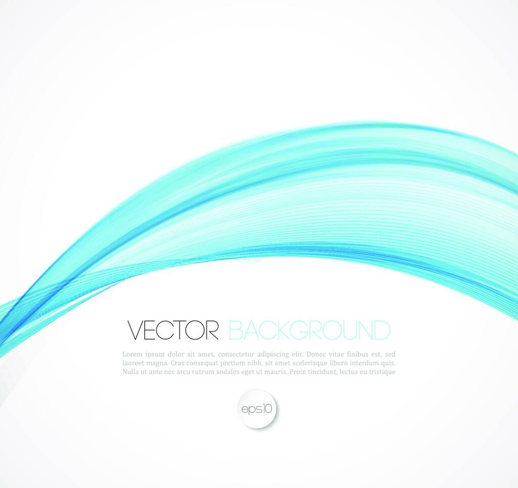Vector Abstract rokerige golven achtergrond. Model brochure ontwerp. Abstract rokerige golven achtergrond. Model brochure ontwerp - Vector, afbeelding