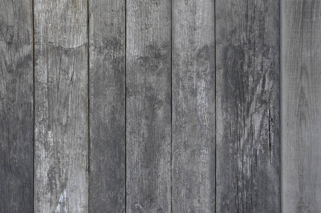 Velho cinza escuro parede de madeira fundo textura close up
 - Foto, Imagem