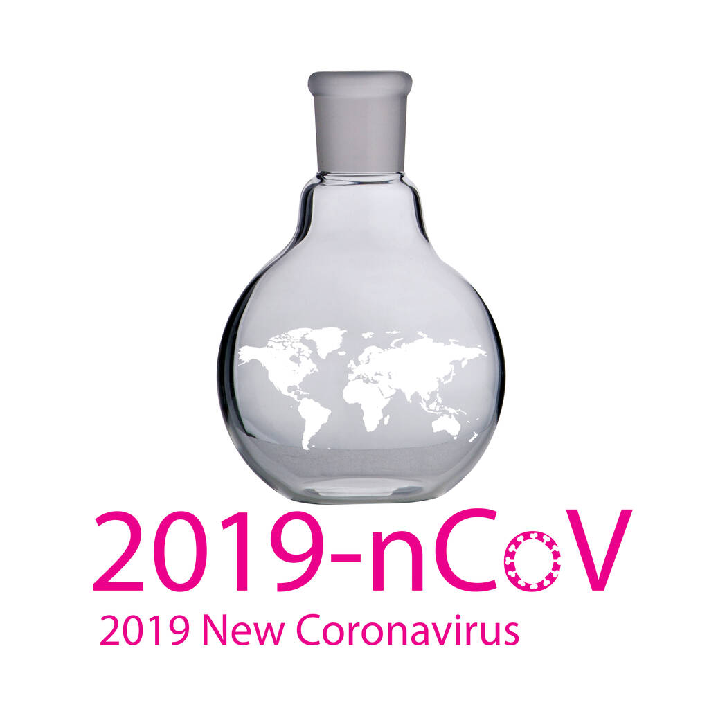 coronavirus COVID-19 in laboratoriumtest met concept nieuw - Foto, afbeelding