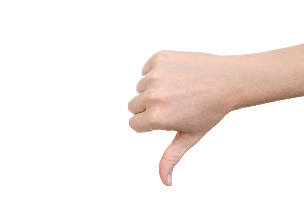 θηλυκό χέρι απομονωμένο σε λευκό φόντο - Φωτογραφία, εικόνα