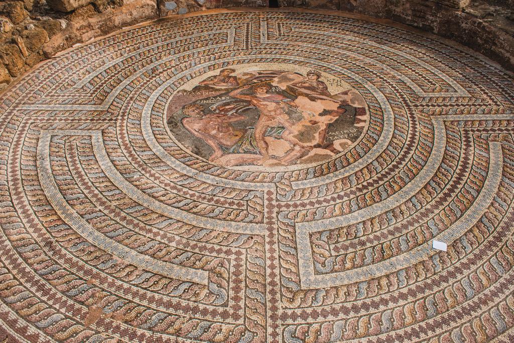 Греческая мифология мозаики в доме тезея
 - Фото, изображение