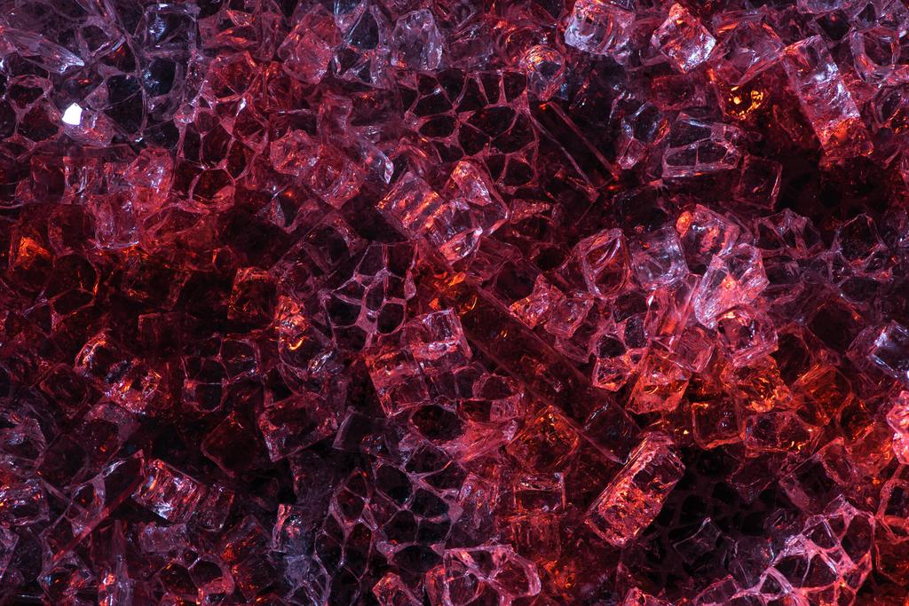 抽象的な濃い赤と紫のガラスのテクスチャの背景のトップビュー ロイヤリティフリー写真 画像素材