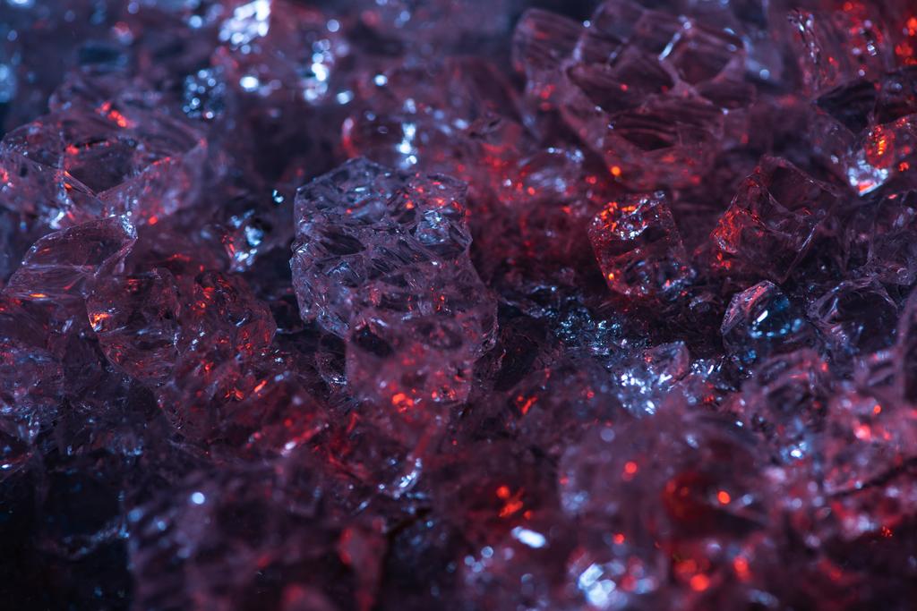 vista superior de fundo texturizado de vidro vermelho e roxo abstrato escuro
 - Foto, Imagem
