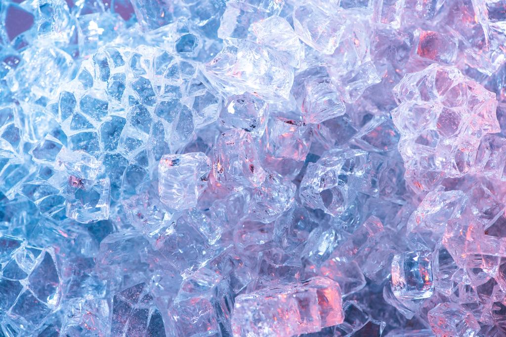 vista superior del fondo abstracto con textura de cristal azul
 - Foto, imagen