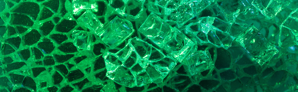 вид сверху на абстрактный зеленый лед текстурированный фон, панорамный снимок
 - Фото, изображение