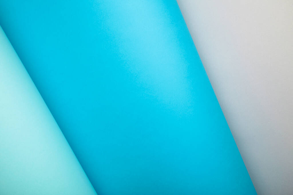 Цвет бумаги плоский фон композиции с светло-синим и серым цветом с копировальным пространством
 - Фото, изображение