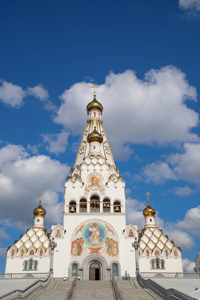 "Allerheiligenkerk in Minsk, Republiek Wit-Rusland - Foto, afbeelding