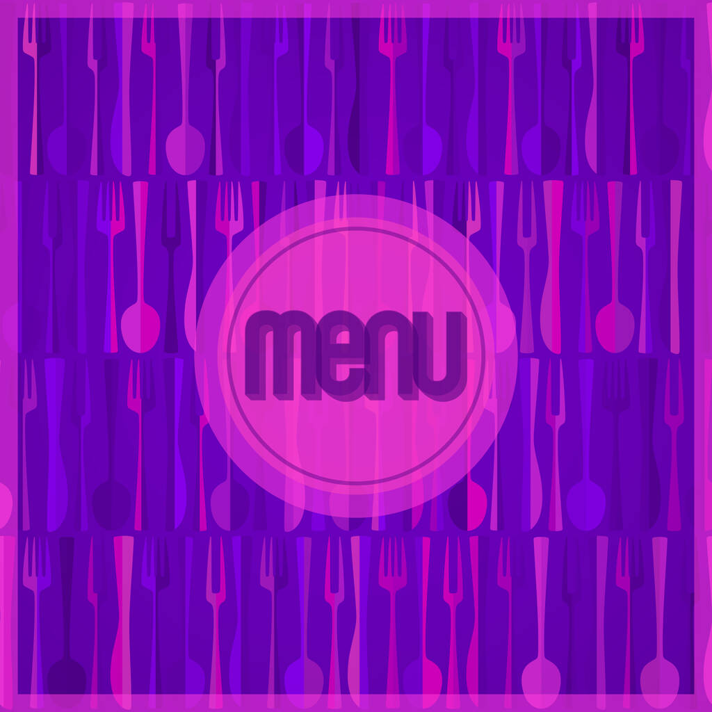Resumen vibrante violeta elegante restaurante o café menú cubierta vector de diseño
 - Vector, Imagen