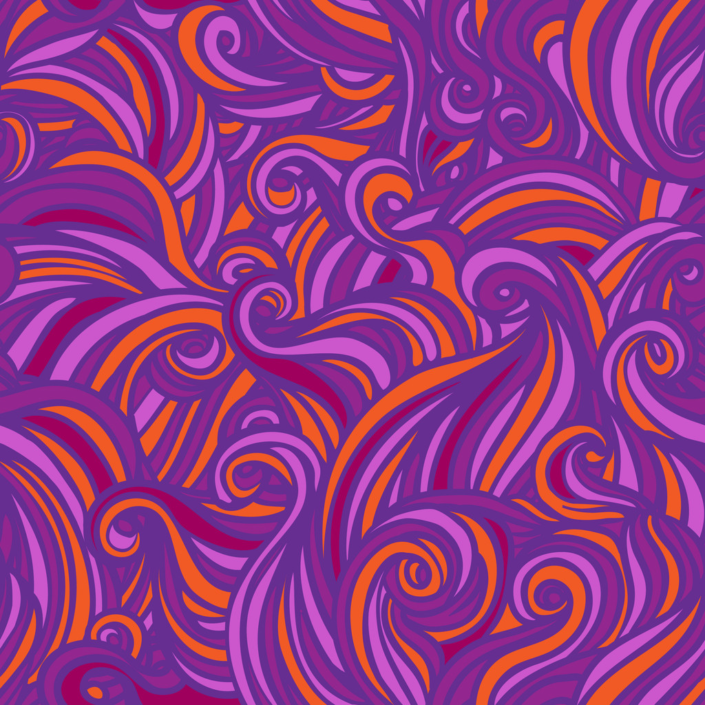 patrón abstracto dibujado a mano
 - Vector, Imagen