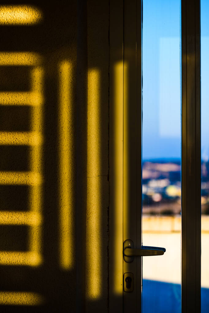 Streszczenie fotografii architektonicznej. prowincja Alicante. Hiszpania - Zdjęcie, obraz