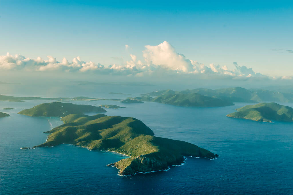 Ilhas Virgens Britânicas Vista Cênica do Caribe
 - Foto, Imagem