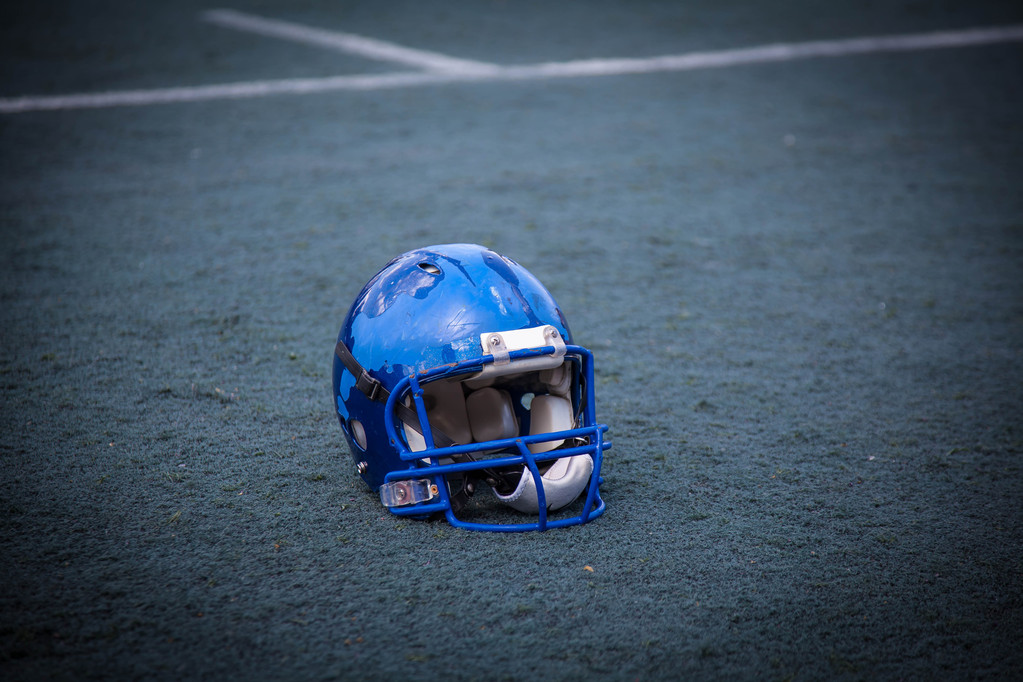 ヘルメット ラグビー、アメリカン フットボール - 写真・画像