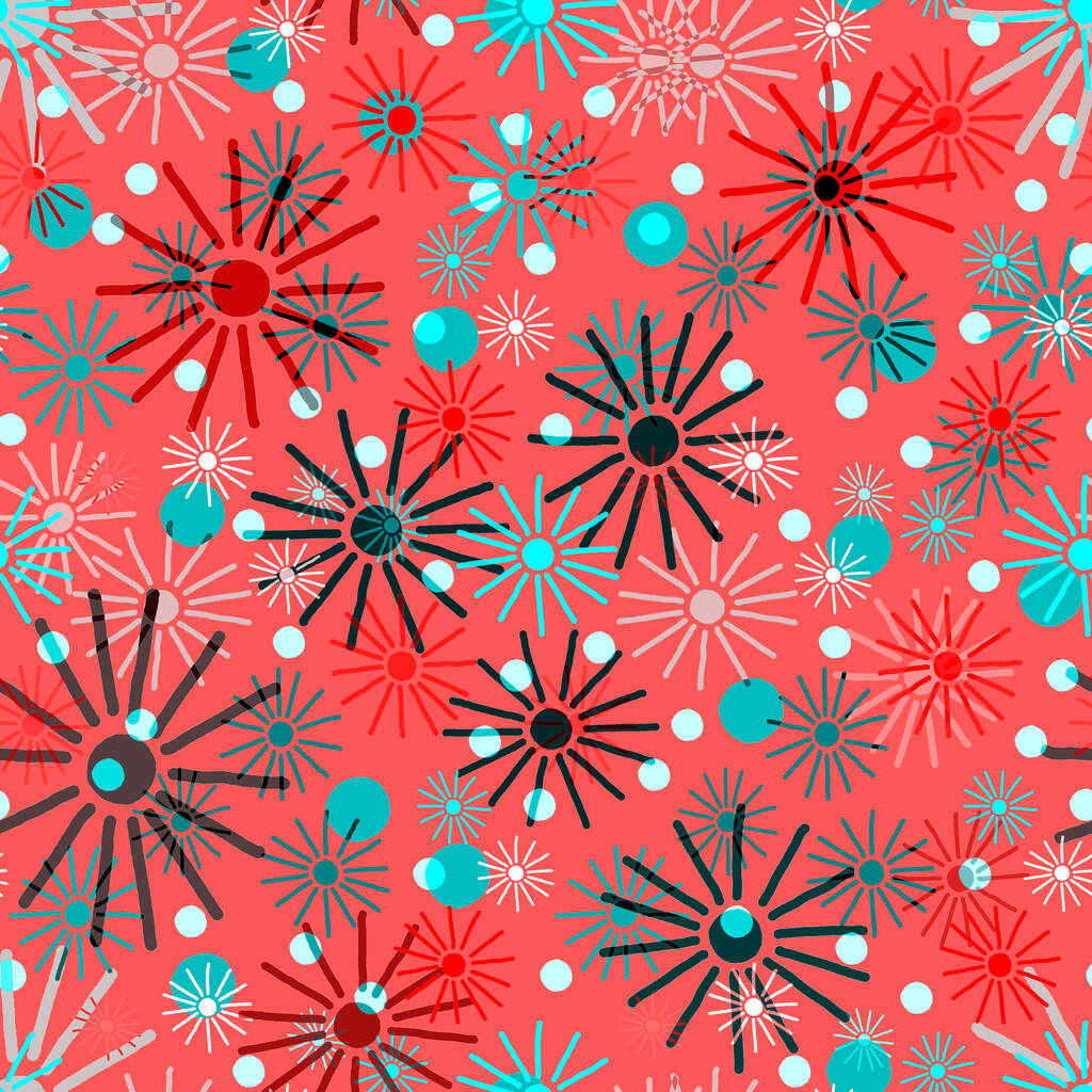 Αφηρημένη διακοπές απρόσκοπτη μοτίβο με φωτεινά αστέρια. Δημιουργική εορταστική εκτύπωση για κάθε είδος σχεδίου. - Φωτογραφία, εικόνα