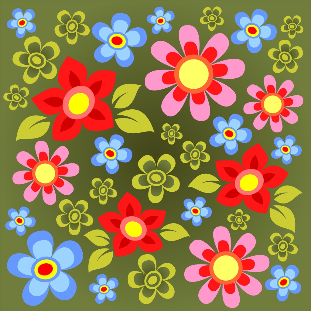 Blumen Hintergrund - Foto, Bild