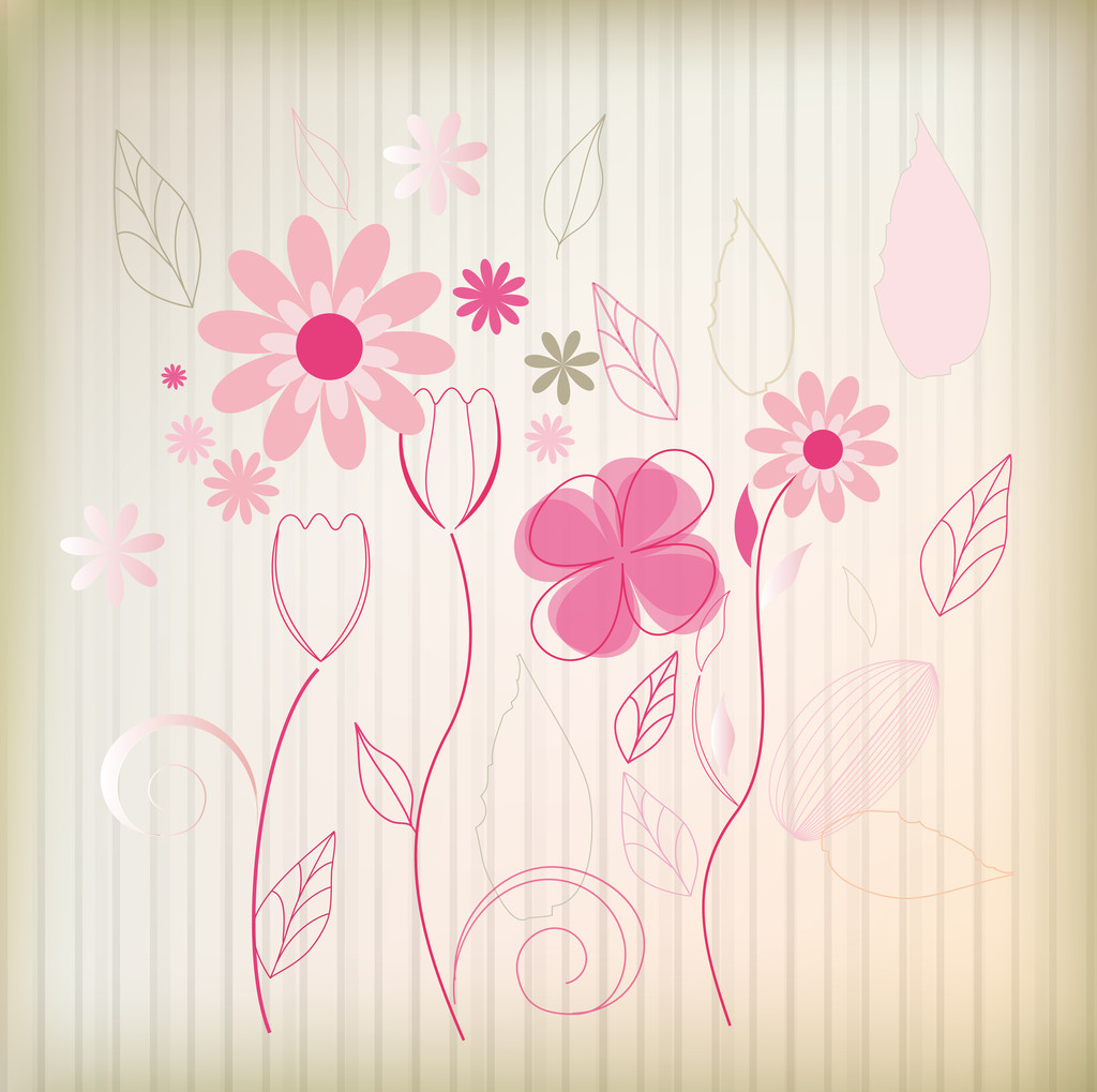 φόντο λουλούδι φορέα - Διάνυσμα, εικόνα