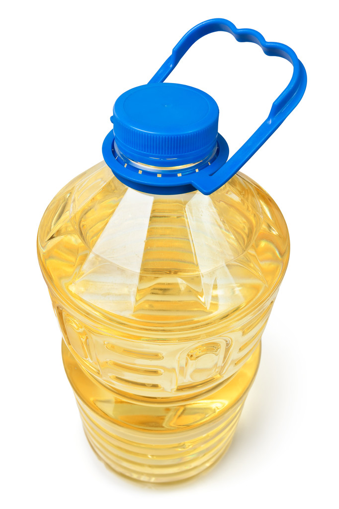 sunflower oil bottle big - Photo, Image