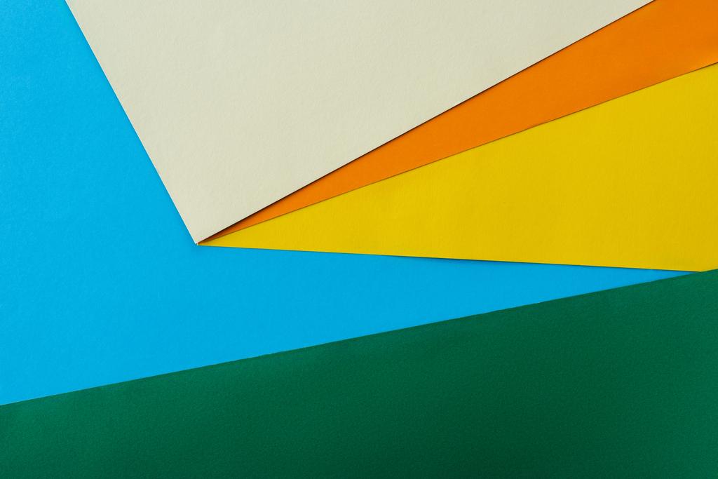 αφηρημένο γεωμετρικό υπόβαθρο με πολύχρωμο φωτεινό χαρτί - Φωτογραφία, εικόνα