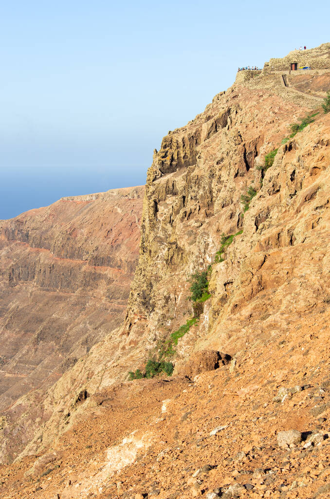 Landscape of north-east shore of Lanzarote - Spain - Photo, Image