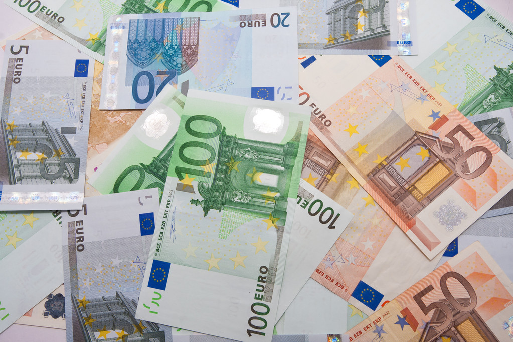 Euro geld - Foto, afbeelding