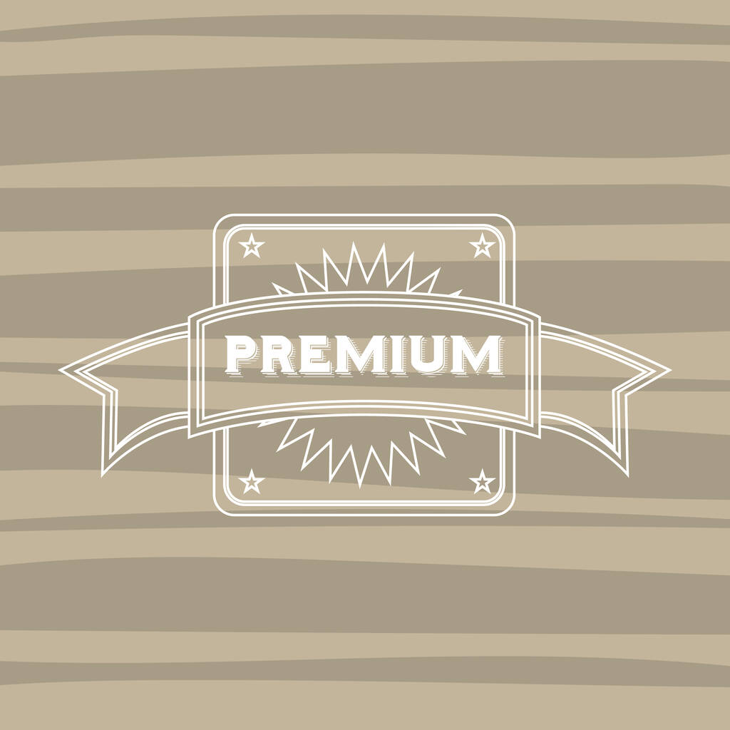 プレミアム品質のラベル、スタイルのベクトルイラスト - ベクター画像