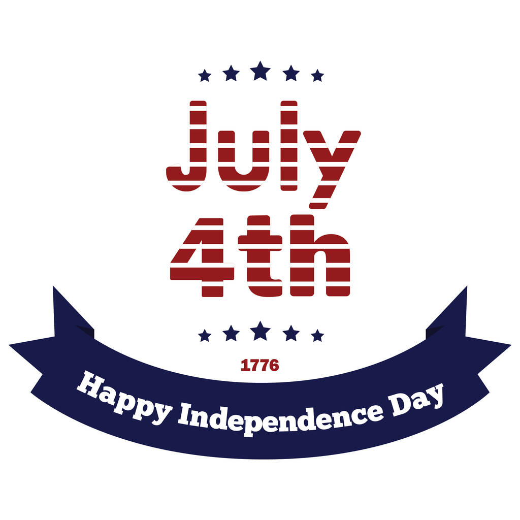 Amerikan bağımsızlık gününün vektör illüstrasyonu - Vektör, Görsel