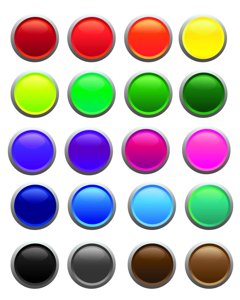  ilustrace vzorků barev k opravě v plechovce - Vektor, obrázek