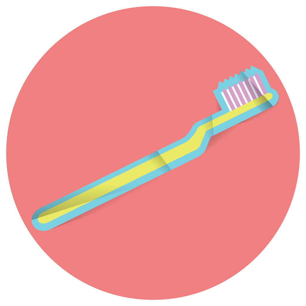 icône plate dentaire, illustration vectorielle - Vecteur, image