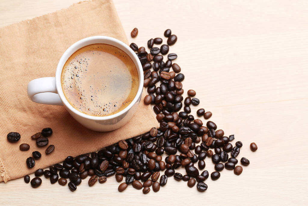 Šálek horké kávy, Espresso - Fotografie, Obrázek