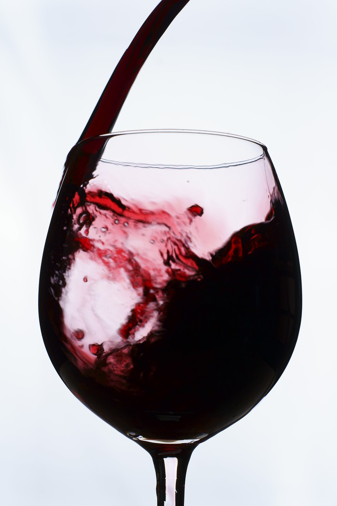 Красное вино - Фото, изображение