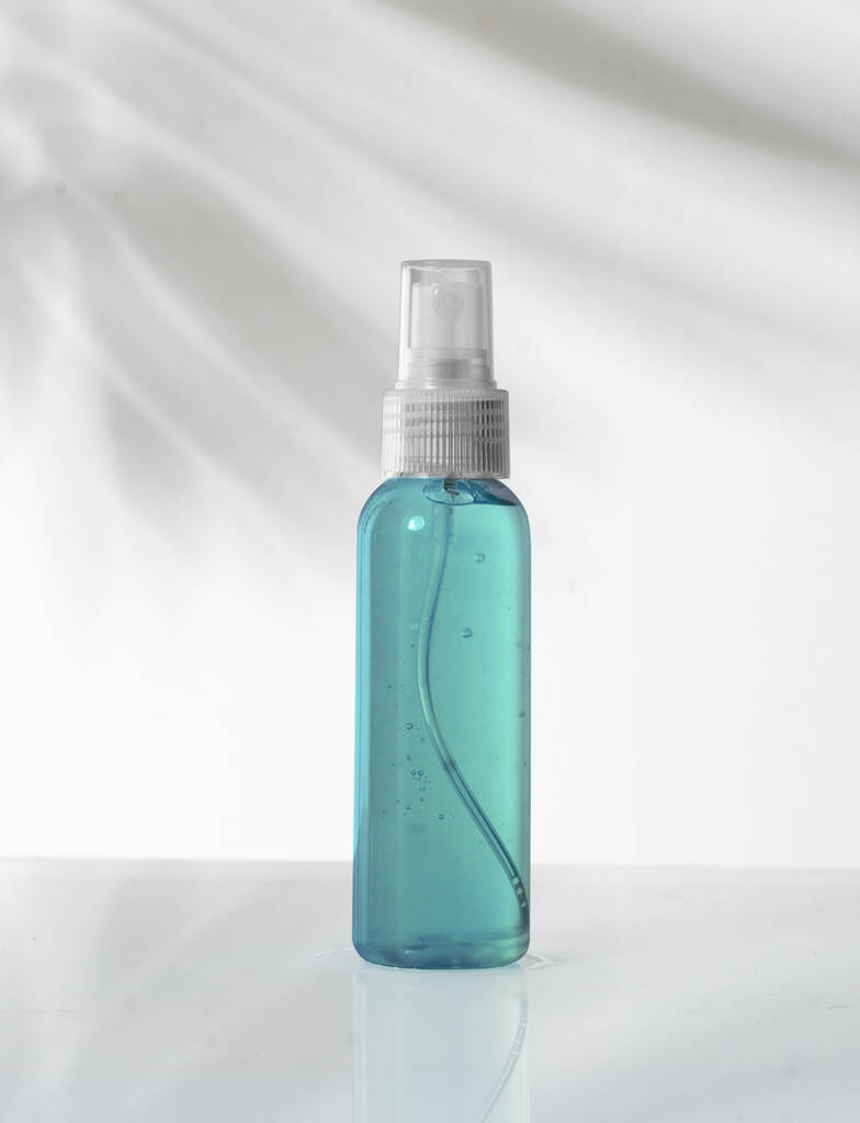garrafa de plástico mão desinfetante produto mockup
 - Foto, Imagem