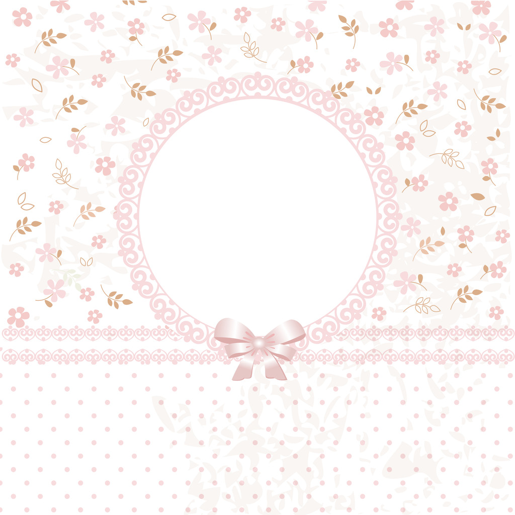 μωρό φόντο ροζ λουλούδι - Διάνυσμα, εικόνα