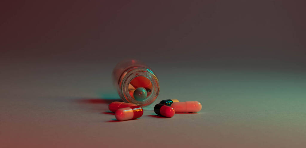 Detailní záběr pilulek - Fotografie, Obrázek
